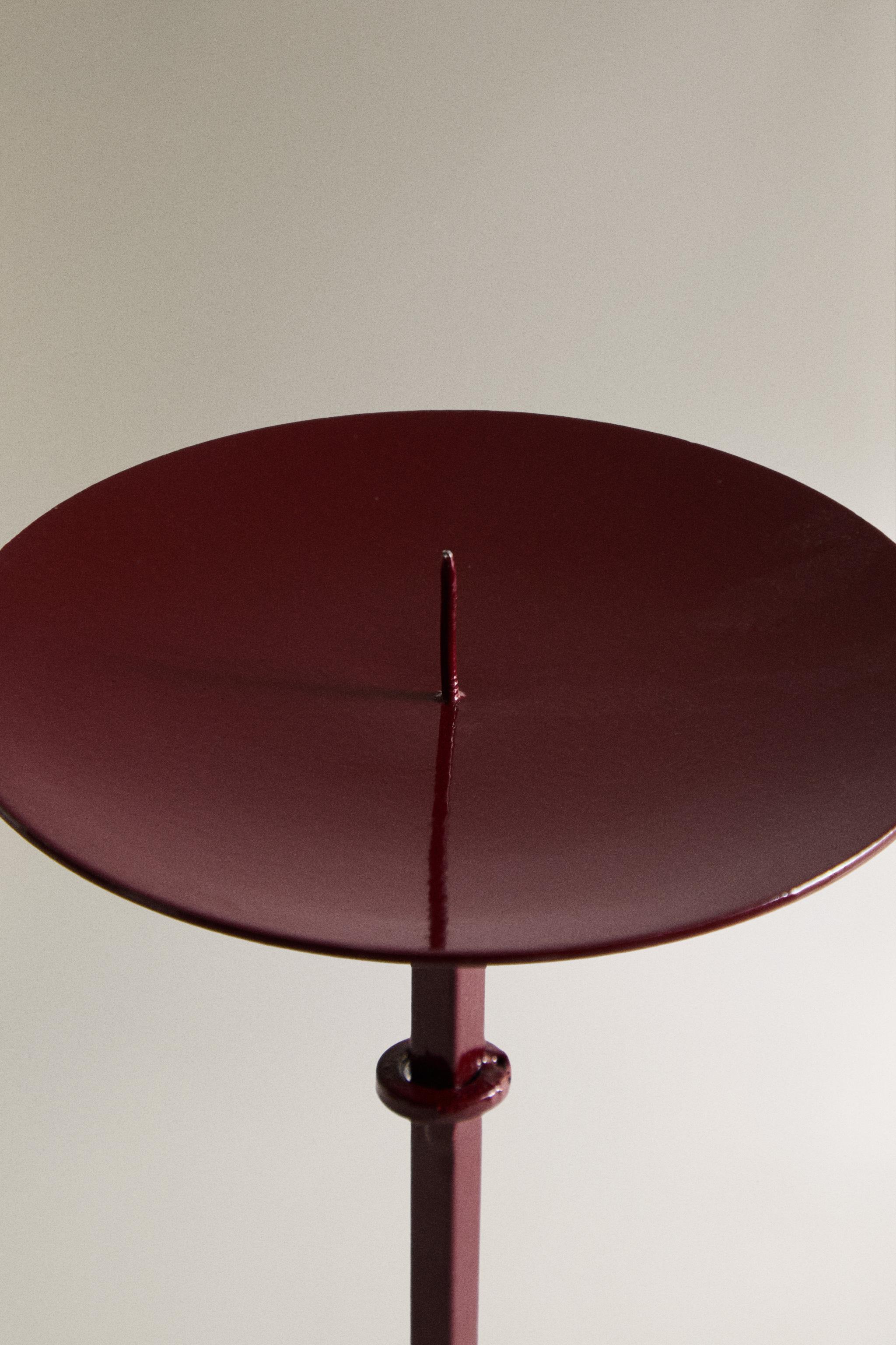 CHRISTMAS FOUR-LEGGED CANDLESTICK